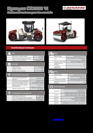 Kombinirani valjci Dynapac CC 6200 C VI