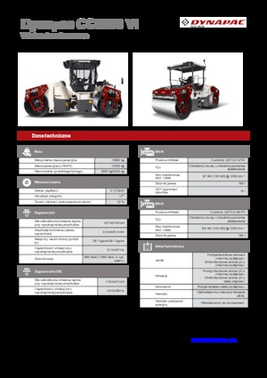 Kombinirani valjci Dynapac CC 6200 C VI