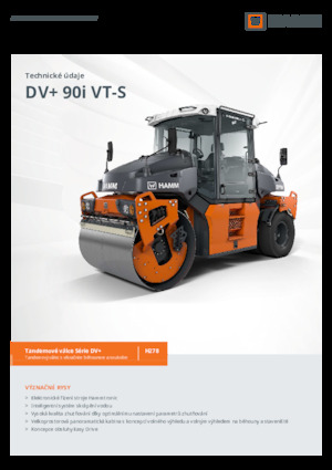 Kombinirani valjci Hamm DV+ 90i VT-S