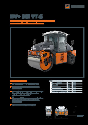Kombinirani valjci Hamm DV+ 90i VT-S