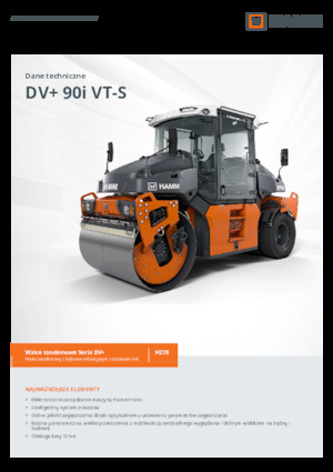 Kombinirani valjci Hamm DV+ 90i VT-S