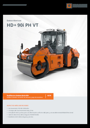 Kombinirani valjci Hamm HD+ 90i PH VT