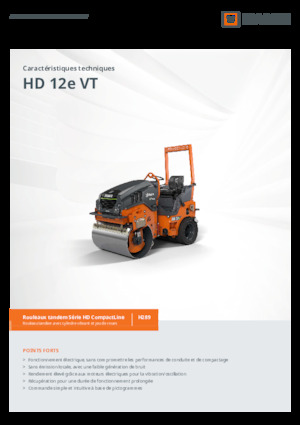 Kombinirani valjci Hamm HD 12e VT