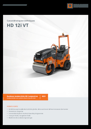 Kombinirani valjci Hamm HD 12i VT
