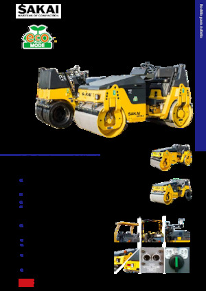 Kombinirani valjci Sakai TW354