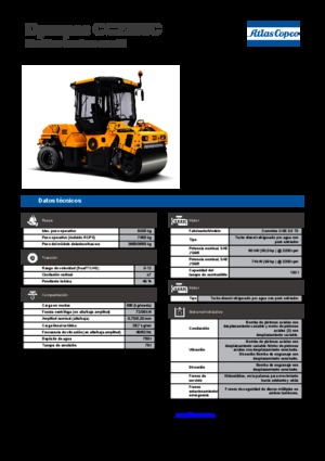 Kombinirani valjci Dynapac CC 2200 C
