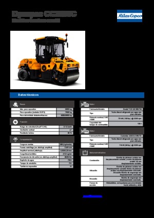 Kombinirani valjci Dynapac CC 2300 C