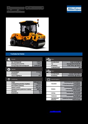 Kombinirani valjci Dynapac CC 3200 C