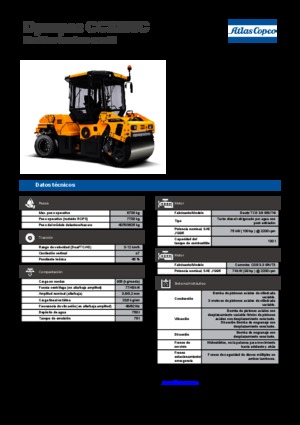 Kombinirani valjci Dynapac CC 3200 C