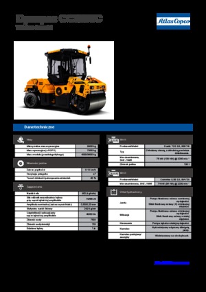 Kombinirani valjci Dynapac CC 3300 C
