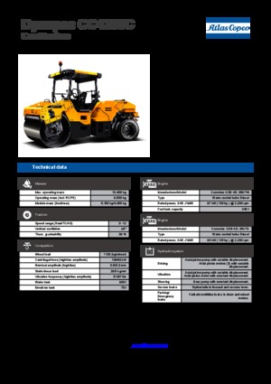 Kombinirani valjci Dynapac CC 4200 C