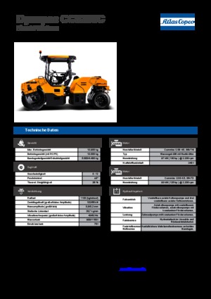 Kombinirani valjci Dynapac CC 5200 C