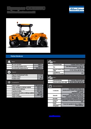 Kombinirani valjci Dynapac CC 5200 C