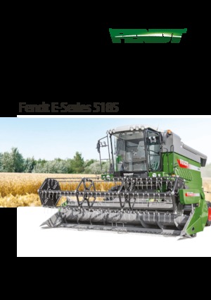 Kombajni Fendt 5185 E