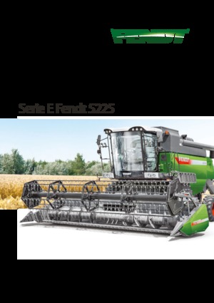 Kombajni Fendt 5225 E Rice