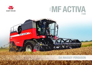Kombajni Massey Ferguson Activa 7340