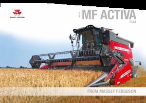 Kombajni Massey Ferguson Activa 7344