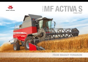 Kombajni Massey Ferguson Activa 7345S-MCS