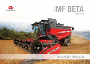 Kombajni Massey Ferguson Beta 7370