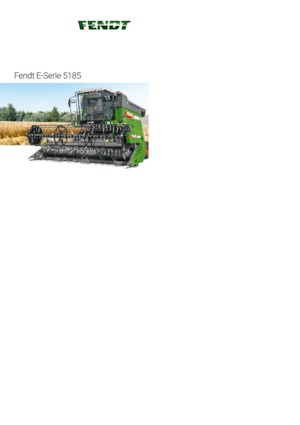Kombajni Fendt 5185 E