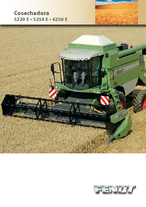 Kombajni Fendt 5250 E