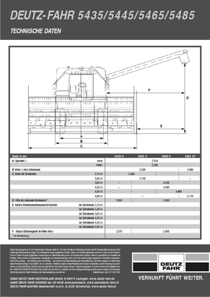 Kombajni DEUTZ-FAHR 5435 H