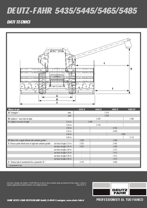Kombajni DEUTZ-FAHR 5445 H