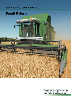 Kombajni Fendt 8400 P