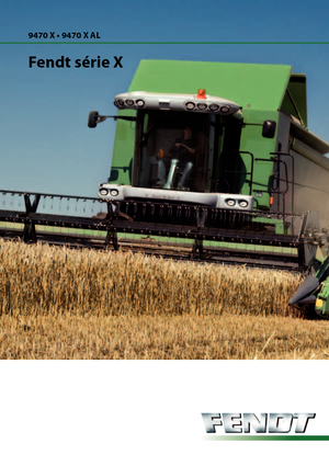 Kombajni Fendt 9470 X