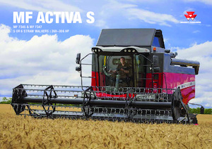 Kombajni Massey Ferguson Activa S 7347