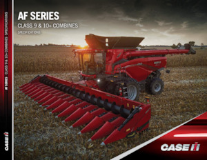 Kombajni Case IH AF10 