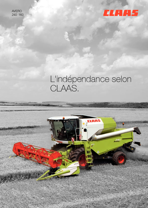 Kombajni Claas Avero 160