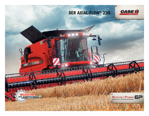 Kombajni Case IH Axial Flow 7230