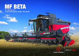 Kombajni Massey Ferguson Beta 7370