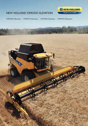 Kombajni New Holland CR 9070 Elevation