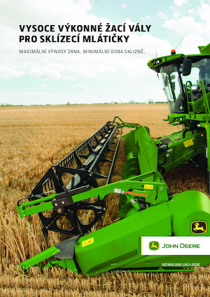 Strojevi za rezanje kombajna John Deere 735D 