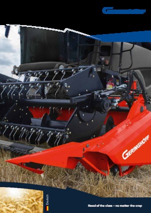 Strojevi za rezanje kombajna Geringhoff HVV 720