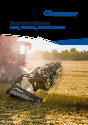 Strojevi za rezanje kombajna Geringhoff TruFlex Razor 45