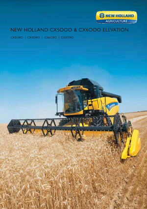 Kombajni New Holland CX 5080 Elevation