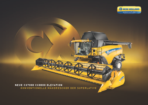 Kombajni New Holland CX 8070 Elevation