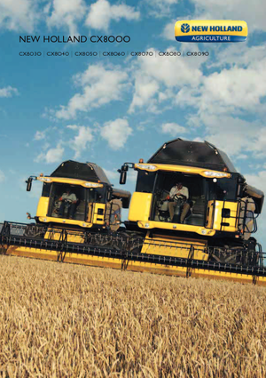 Kombajni New Holland CX 8060
