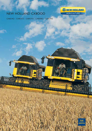 Kombajni New Holland CX 8090 SCR