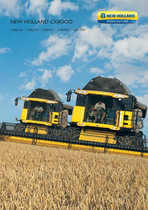 Kombajni New Holland CX 8090 SCR