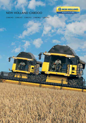 Kombajni New Holland CX 8090 SCR