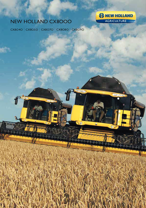 Kombajni New Holland CX 8090 SCR