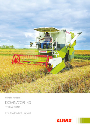 Kombajni Claas Dominator 40 Terra Trac