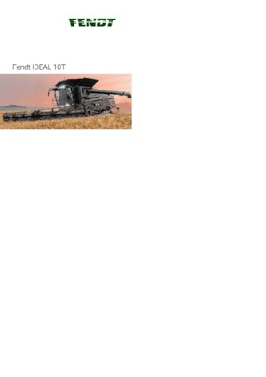 Kombajni Fendt Ideal 10T 