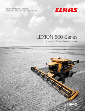 Kombajni Claas Lexion 580R