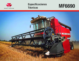 Kombajni Massey Ferguson MF 6690