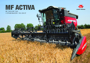 Kombajni Massey Ferguson MF Activa 7344 